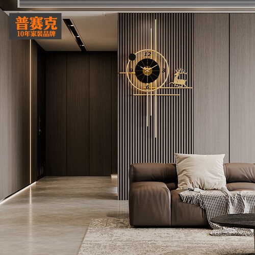 2024新款家用装饰挂钟创意钟表个性客厅北欧现代时尚挂墙网红时钟