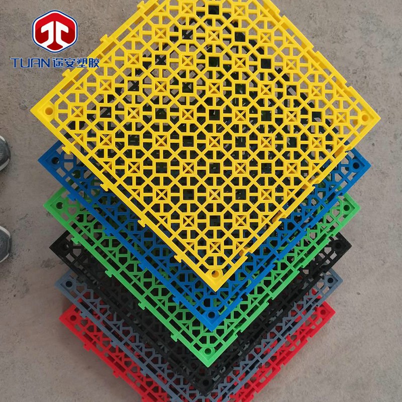 洗车房排水网格板地沟格栅加厚款4.0洗车地格栅塑料拼接网格板