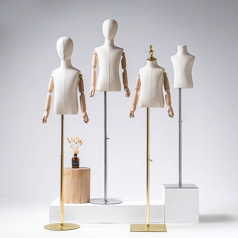 儿童模特道具半身服装店橱窗全身人台小孩展示架男女童装店假人偶