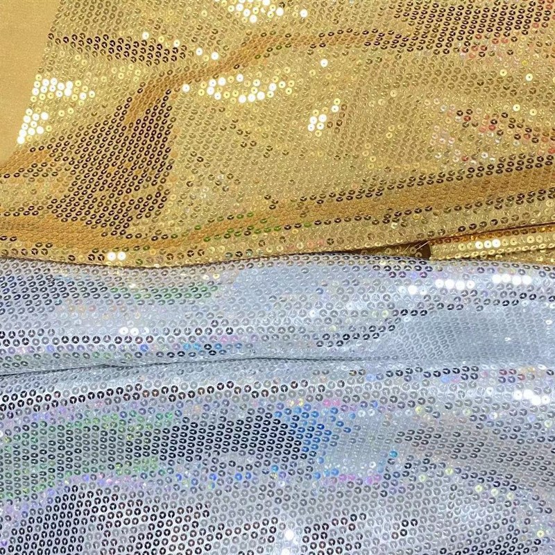 亮片绣花面料床上用品沙发抱量大价优壁画花朵服装旗袍桌布家居