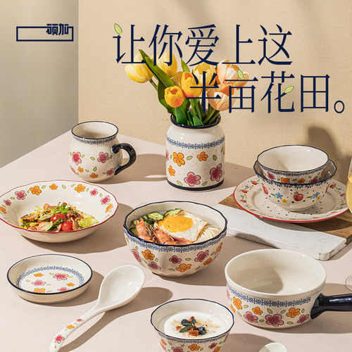 硕加家用陶瓷餐具套装高级感