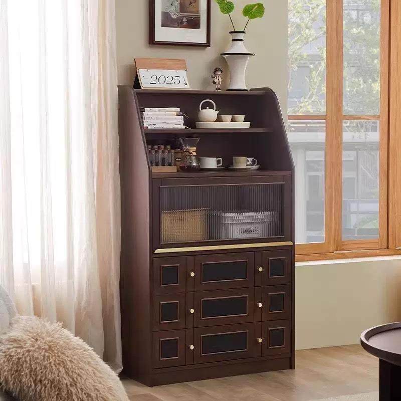 法式复古实木斗柜客厅靠墙中古风储物收纳柜卧室抽屉式床尾置物柜,电子元器件市场,其它元器件,淘宝优惠券,粉丝福利购,淘宝优惠卷