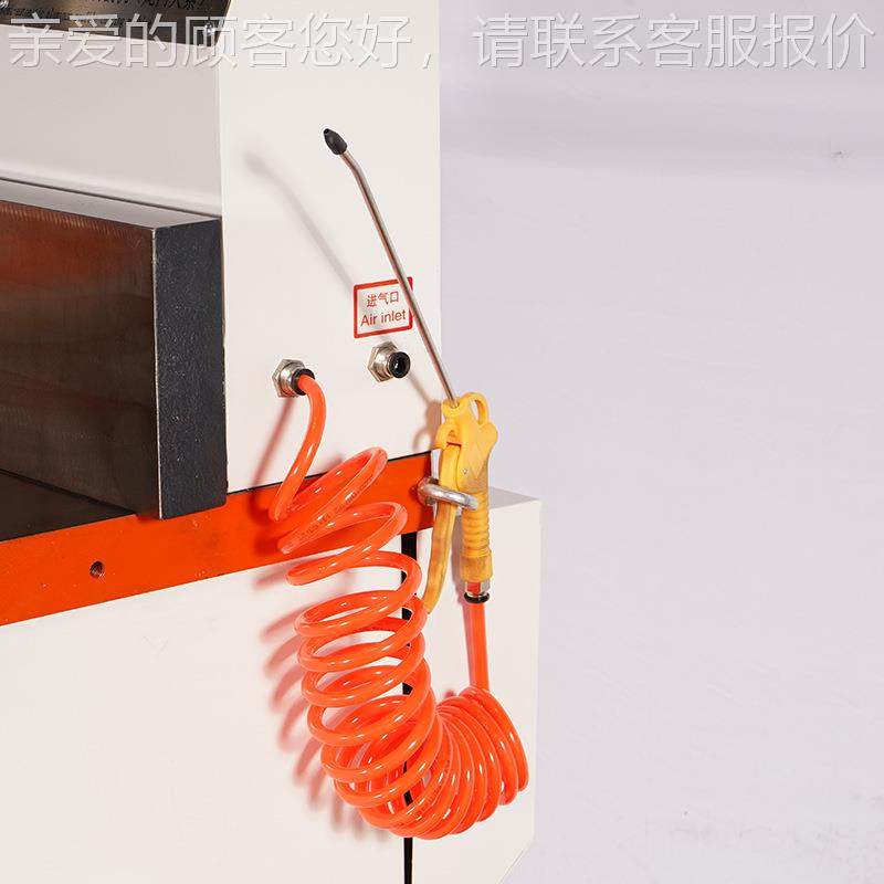 铝WL-50QL气动半自机动铝切机无毛刺切5机WL-505QL自动铝管切割精