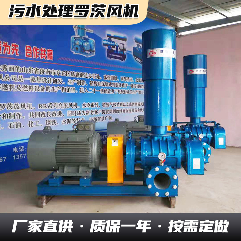 厂家现货罗茨鼓风机污水处理水产养殖增氧机污水处理罗茨风机