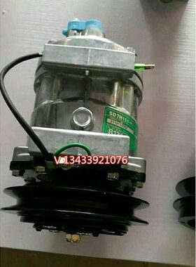 挖掘机住友SH120/200/220/300/A1/A2/A3空调压缩机冷气泵空调泵