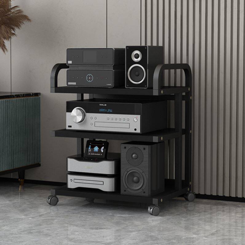 收纳多层功放机架胆机支s架设备功放机柜专业音响柜调音台移动架