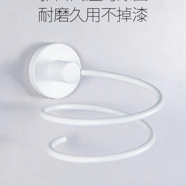 电吹风机架子不锈钢免打孔浴室收纳置物架卫生间理发风筒架吸壁式