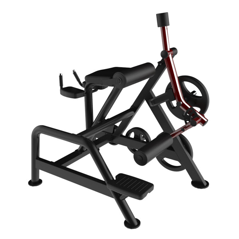 杰森反向腰腿训练器挂片式健身房力量训练器材坐式推胸机M204