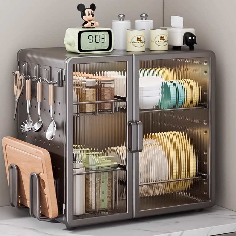 不锈钢碗碟收纳层架厨房家用沥水A碗盘柜置物架碗架放碗筷盘餐具