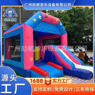 充气堡户外摆摊用 淘气堡家用 jumping castle 家用充气城堡