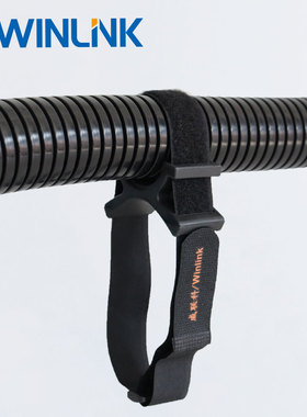 威联科WINLINK 绑带波纹管支架协作机器人管线包软管魔术贴固定座