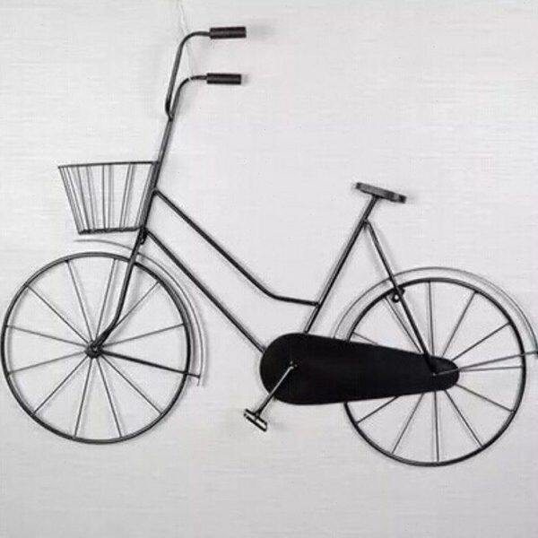 铁艺客厅壁挂装饰品家居墙壁装饰自行车壁饰KTV酒吧墙壁背景包邮