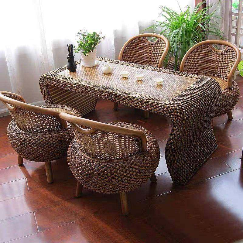 藤编阳台桌椅组合茶室喝茶桌小户型家用休闲简约茶几茶台艺小桌子,电子元器件市场,其它元器件,淘宝优惠券,粉丝福利购,淘宝优惠卷