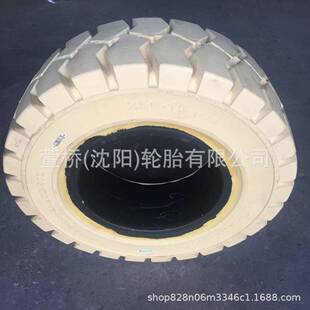 无痕 前进轮胎16×6 ADVANCE 环保 白色实心胎 4.33