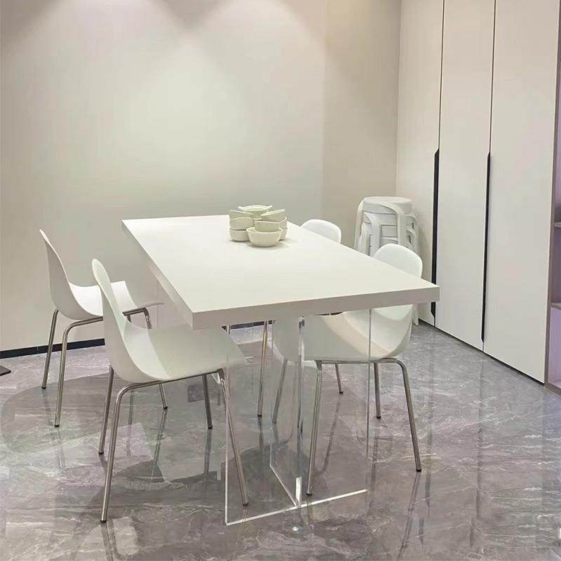 下挂德利丰岩板餐桌亚克力小户型加厚悬浮纯白色极简轻奢家用饭桌,电子元器件市场,其它元器件,淘宝优惠券,粉丝福利购,淘宝优惠卷