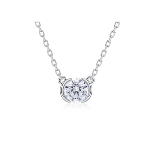 【林夏薇推荐】Flourishan祝福系列守护之链项链S925镀金培育钻石