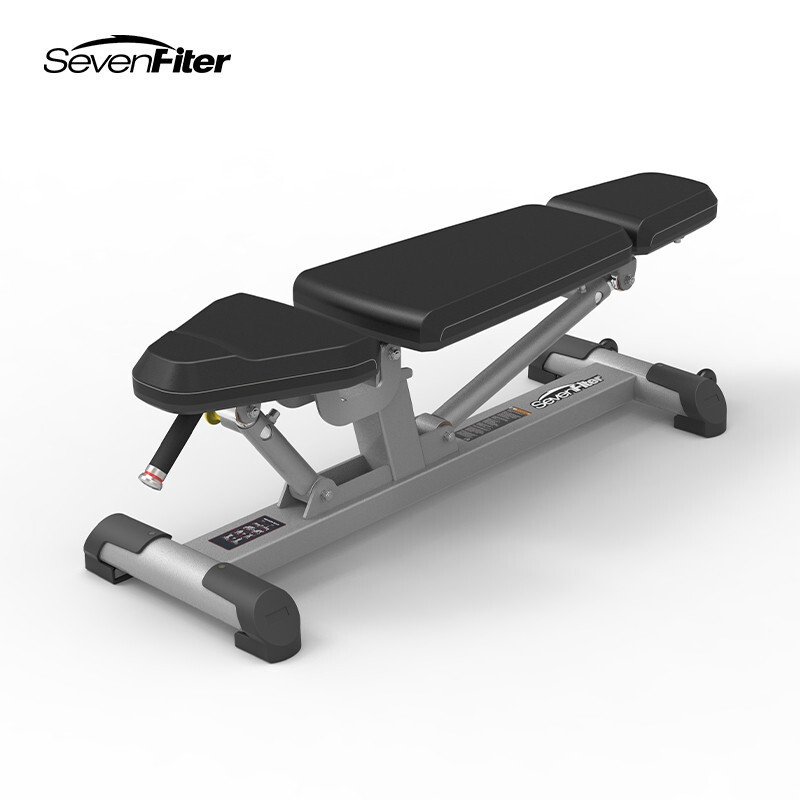 施菲特SF3204商用可调式飞鸟卧推哑铃训练凳健身椅健身房力量器材