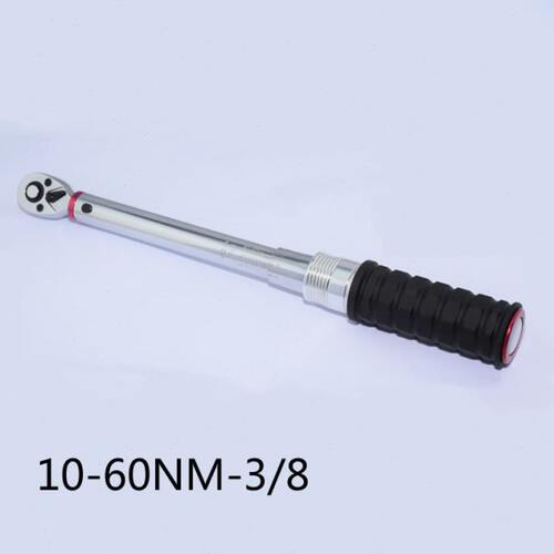 台湾进口机械可调扭力扳手 10-60NM 3/8棘轮套筒扭矩扳手力矩扳手