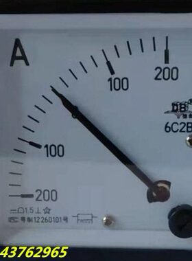 DB 德表 直流正负电流表6c2B正负200A 250A 300A 400广德庆电表