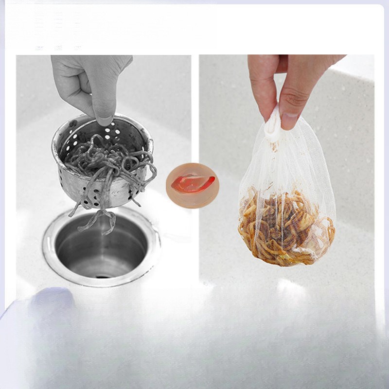水池过滤网厨房水垃圾袋洗碗洗菜池漏网提笼剩菜下水道Z器防泷万