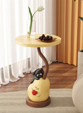 卡通落地摆c件Good猫梨可爱奶油风创意客厅沙发电视柜旁家居装饰