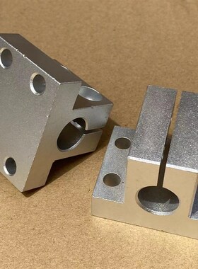 光轴固定支座侧面安装固定底座tCLTB导向轴支撑座RCJ固定支座CLTA