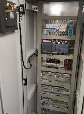 PLC可编程控制柜成套抗干扰强机床电机恒压供水开关控制电气柜