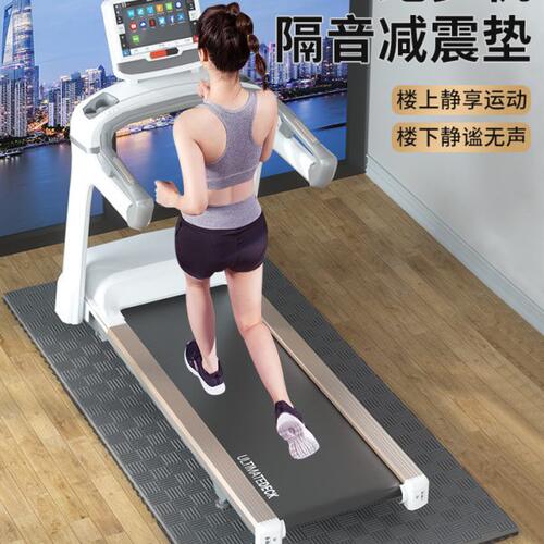 跑步机隔音减震垫楼层静音家用地垫防震专用胶垫加厚动感单车垫子