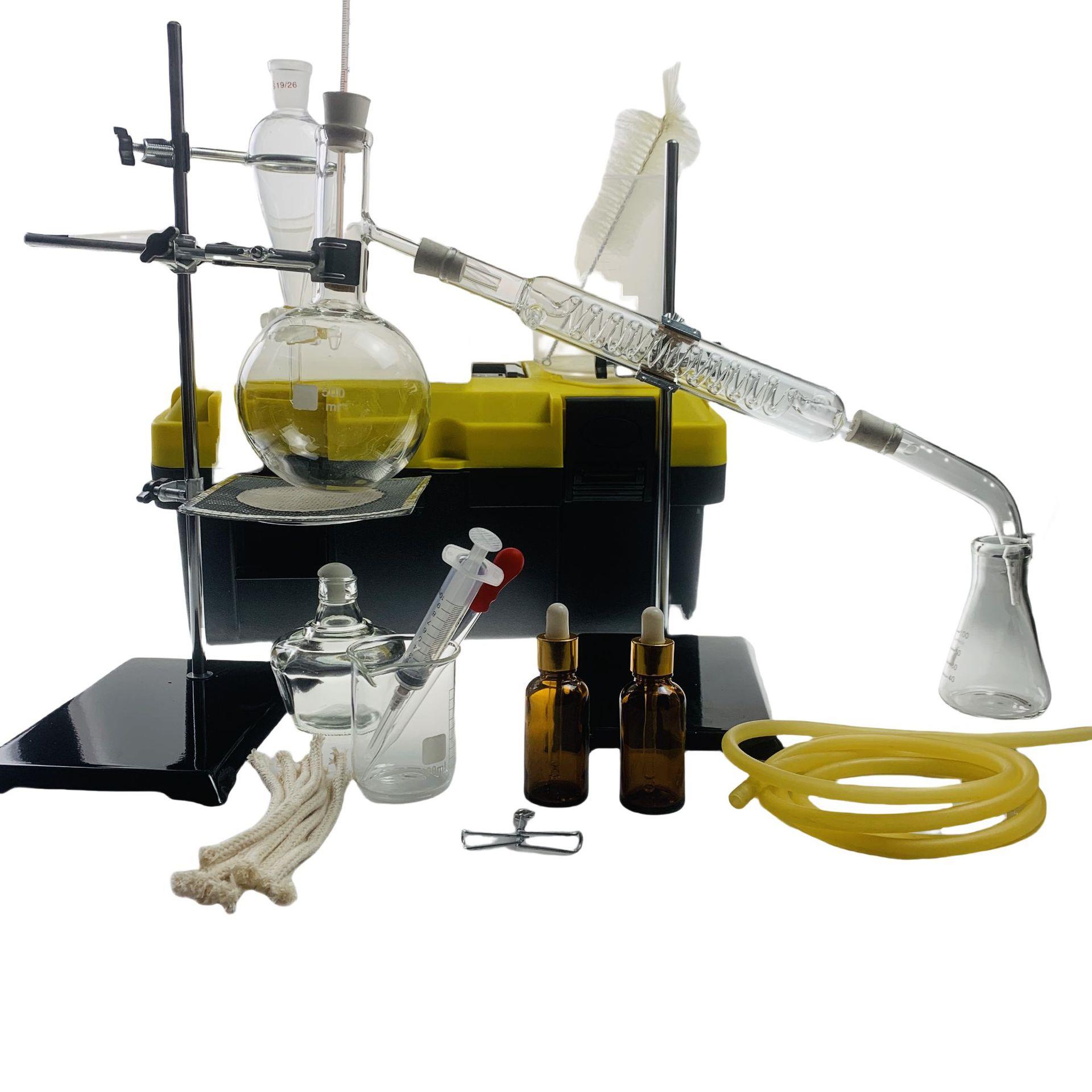 蒸馏水装置花瓣提纯精油纯露提取装置可出口包破损