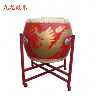 包邮10寸12寸14寸16寸18寸20寸24寸红战鼓堂鼓大鼓龙鼓狮鼓牛皮鼓