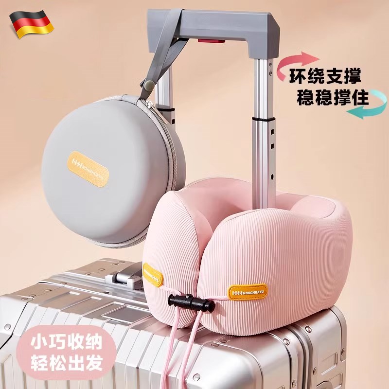 u型枕旅行便携护颈旅游不歪脖飞机火E车颈枕头颈椎支撑睡觉u形脖