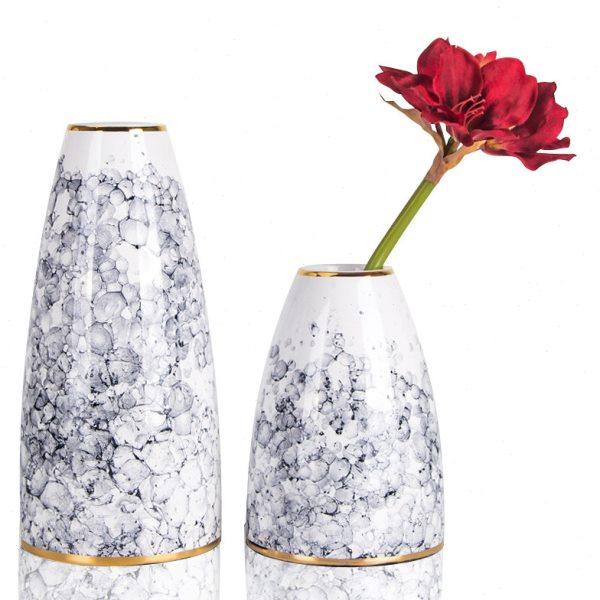 家居装饰品现代简美轻奢北欧茶几床头柜桌面摆件气泡小号陶瓷花瓶,家居饰品,花瓶,淘宝优惠券,粉丝福利购,淘宝优惠卷