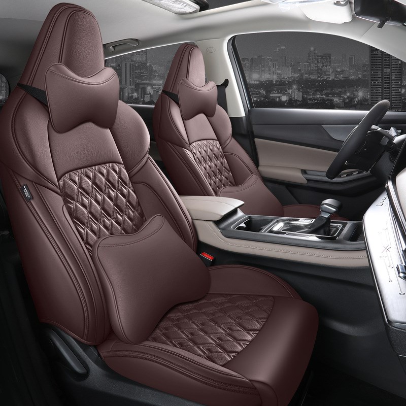 长安新CS55PLUS二代五座全包围汽G车坐垫四季专车专用皮革座椅套