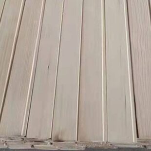 铁杉无节桑拿板无漆素板汗蒸房木扣板实木护墙板阳台吊顶原木地板