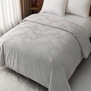 60支精梳棉凤尾大提花蚕丝被专用被套定做 被芯套褥子套棉胎套