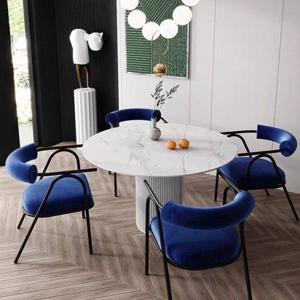 定制 北欧洽谈桌椅组合咖啡厅现代轻奢售楼处部接待沙发小圆桌一,住宅家具,不锈钢/PVC餐桌,淘宝优惠券,粉丝福利购,淘宝优惠卷