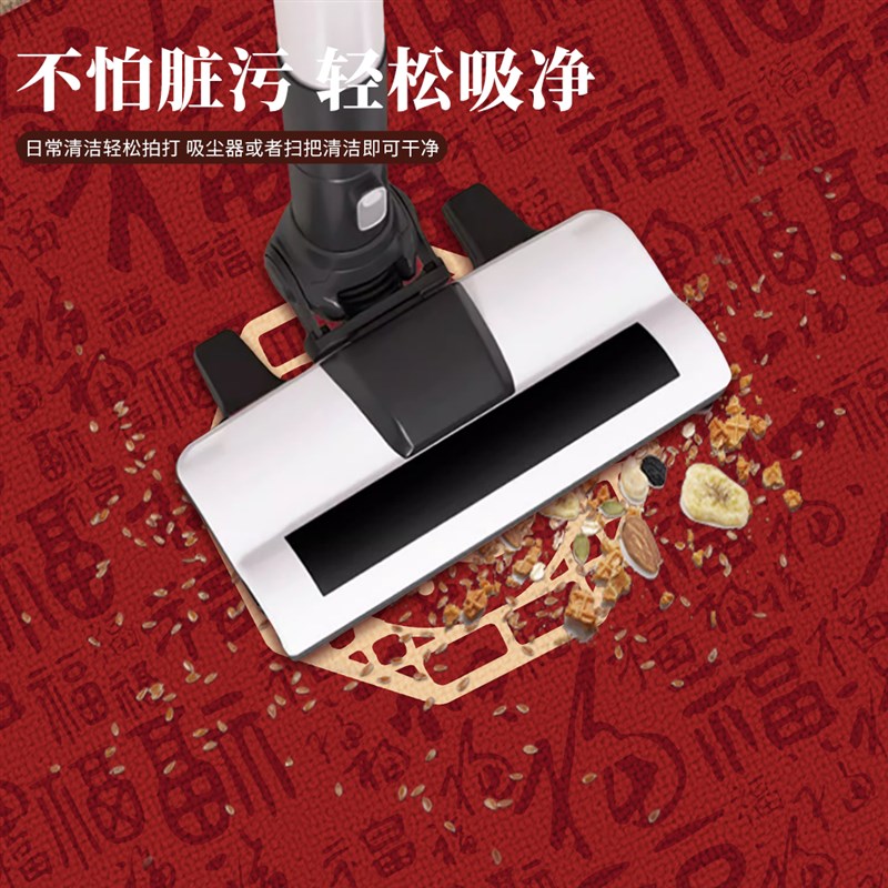 半圆入户门地垫门口红色2025新款门垫进门脚垫门厅家用门外地毯