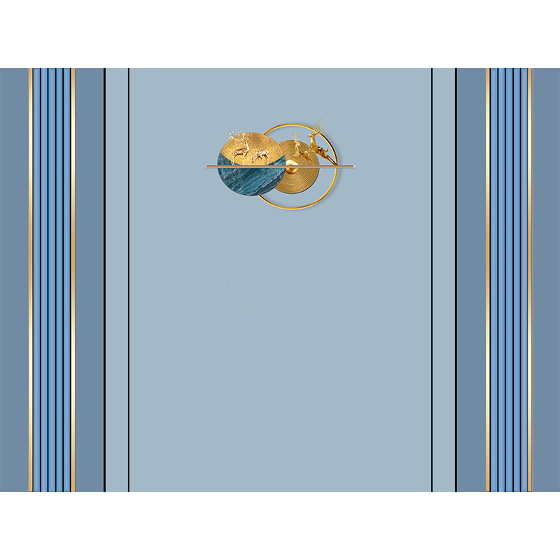 销大气风电视背景墙壁纸现代简约客厅墙布H立体线U条高级感影视墙