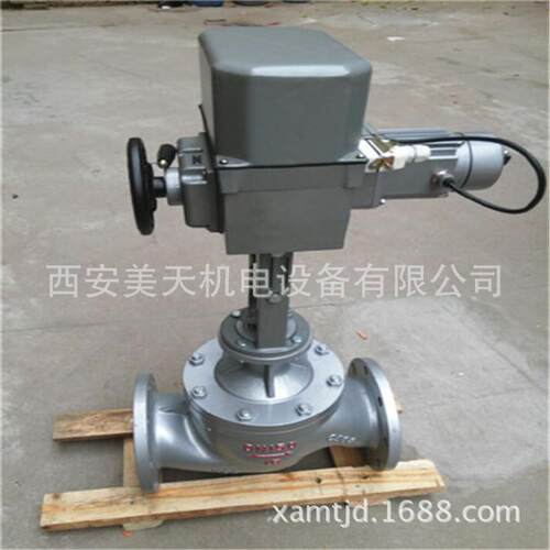 DN65. PN2 5 长度285cm 直程行电动执行机构DKZ-5400输出西安美天