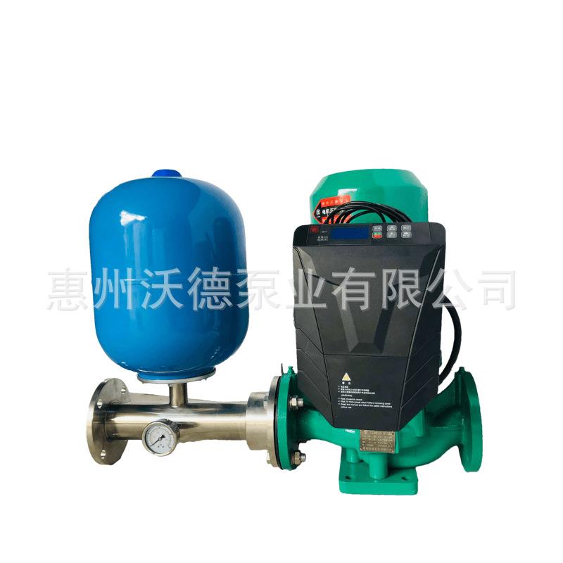 WUODOR背负式变频循环水泵GD65-125全自动单级立式电动增压泵供水