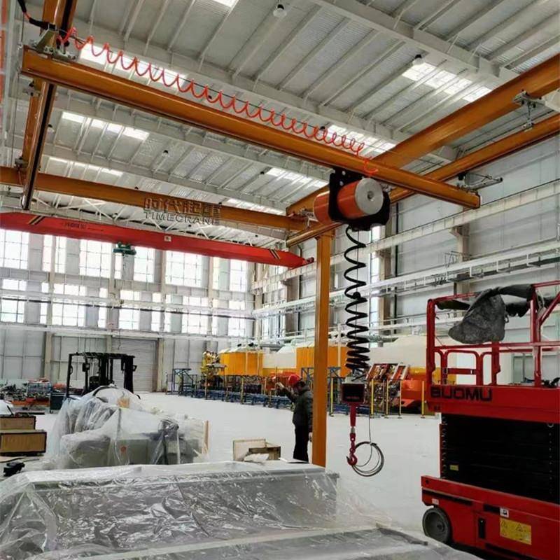 轻型龙门式铝合金轨道起重机钢结构导轨行车航吊提升升降厂房安装