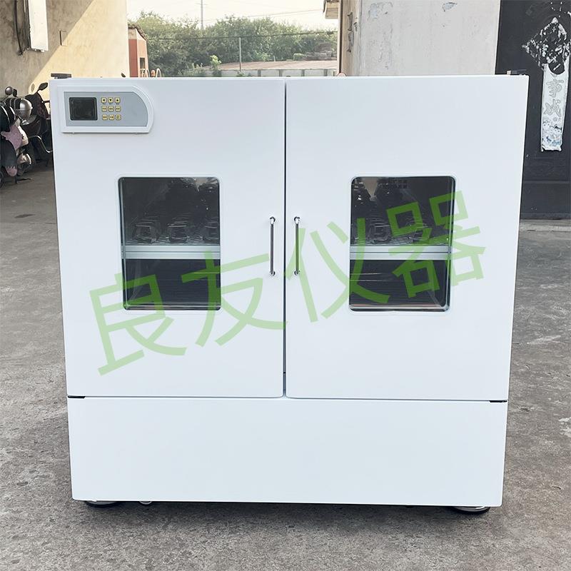 实验室单开门往复式多层摇床ZWY-2112B双层大容量全温度恒温摇床