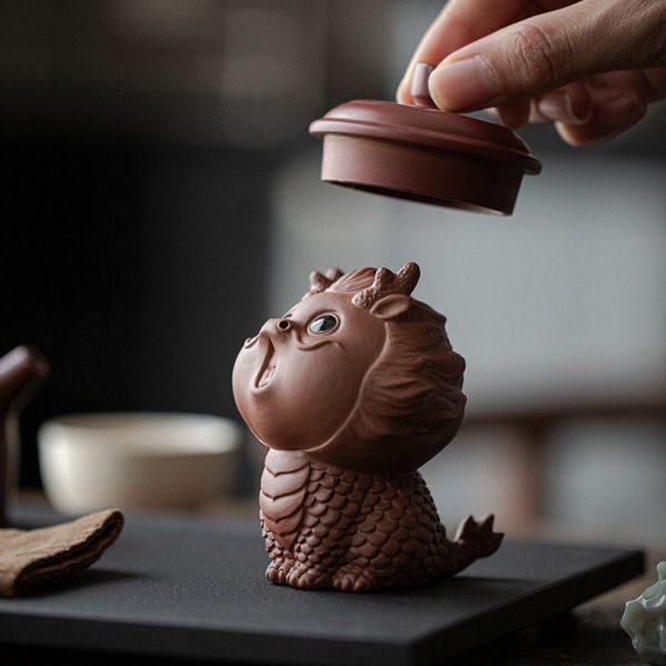 紫砂茶宠摆件精品可养招财神兽十二生肖龙茶玩茶具茶桌茶台盖置托,商业/办公家具,办公茶水柜,淘宝优惠券,粉丝福利购,淘宝优惠卷