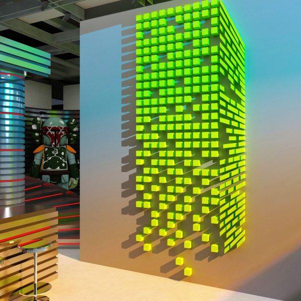 网红打卡拍照区背景酒吧装饰品场景布置烧烤店装饰创意墙面马赛克,家居饰品,文化墙贴,淘宝优惠券,粉丝福利购,淘宝优惠卷