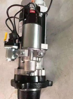 淄柴6170减速起动机QDJ294H淄博8170减速马达QD285F淄博柴电马达