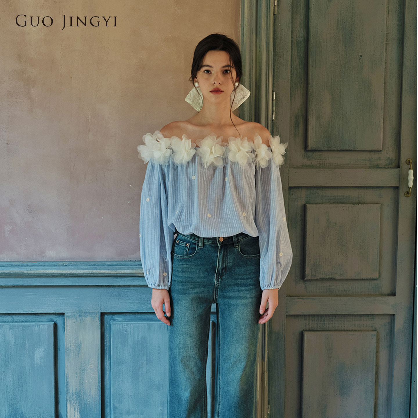 【李莎旻子同款】GUO JIN衬衫