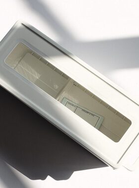 日本进口inomata漫画收纳盒CD盒 视窗收纳箱 长条小说收纳盒