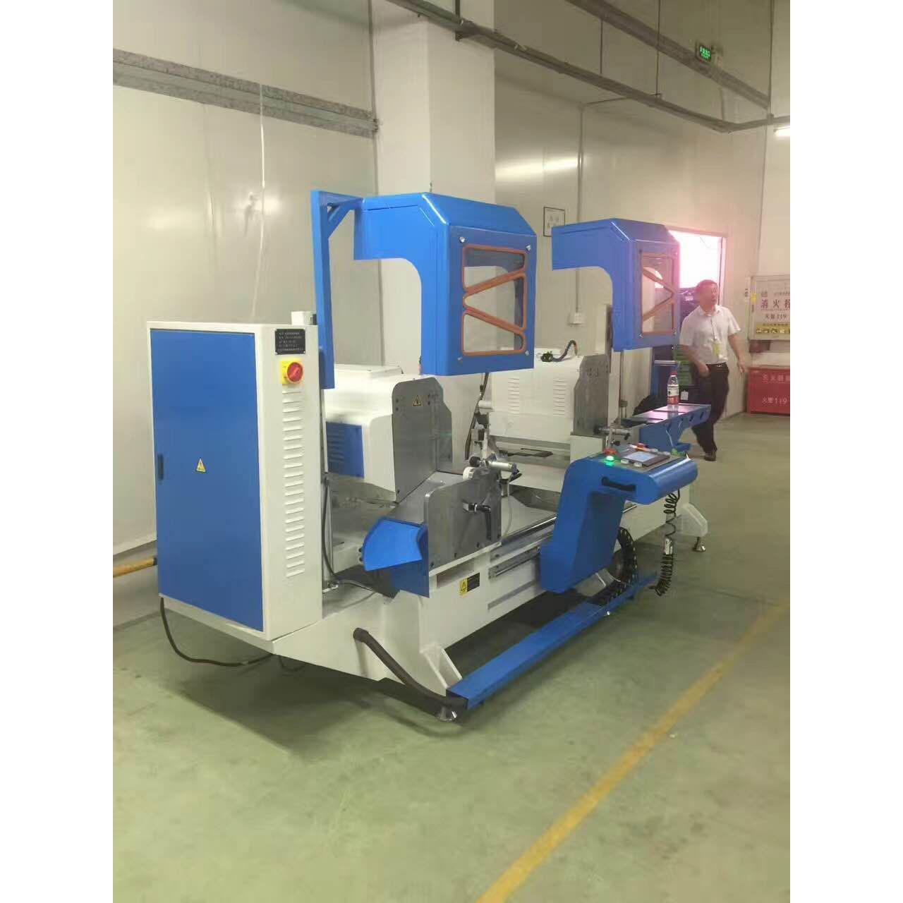 济南意辰铝型材数控双头切割锯 铝型材数控锯双头锯