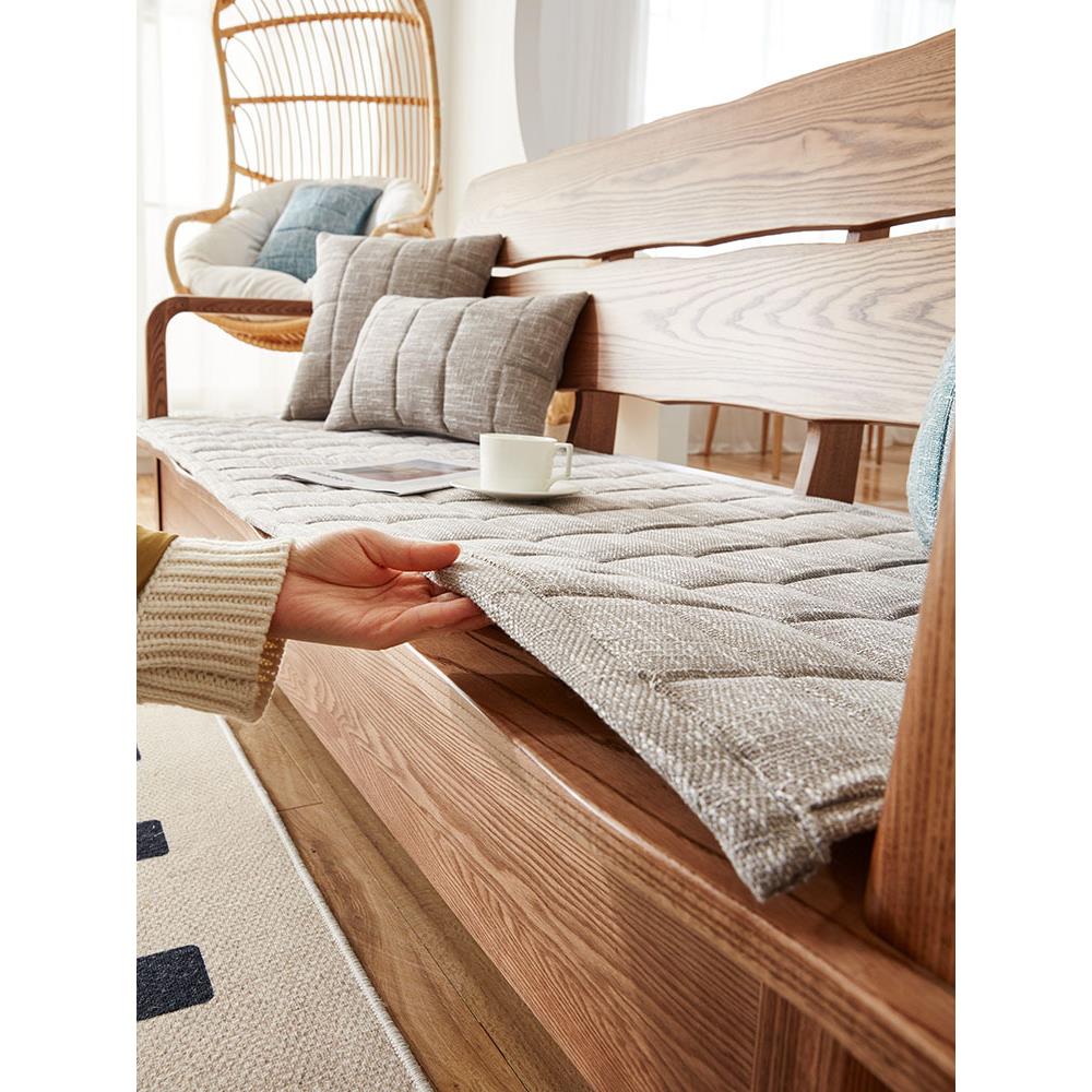 沙发垫新款2024四季通用红木沙发坐垫办公室实木沙发垫子防滑座垫