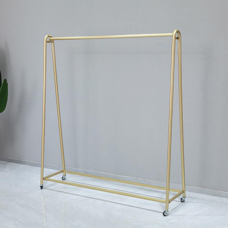 服装店展示架女装店铺货架挂衣架童装上墙衣服架子带轮子移动衣架